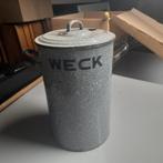 Original Weck grijs gewolkte emaille weckketel klein model, Ophalen of Verzenden