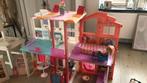 Barbie Huis Compleet met Veel Accessoires, Ophalen, Zo goed als nieuw, Poppenhuis