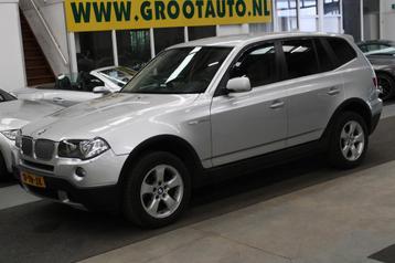 BMW X3 2.5si Automaat Airco, Cruise control, Leder, Isofix,  beschikbaar voor biedingen