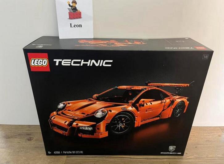 Lego Technic 42056 Porsche 911 GT3 RS - Nieuw in MISB doos!, Kinderen en Baby's, Speelgoed | Duplo en Lego, Nieuw, Lego, Complete set