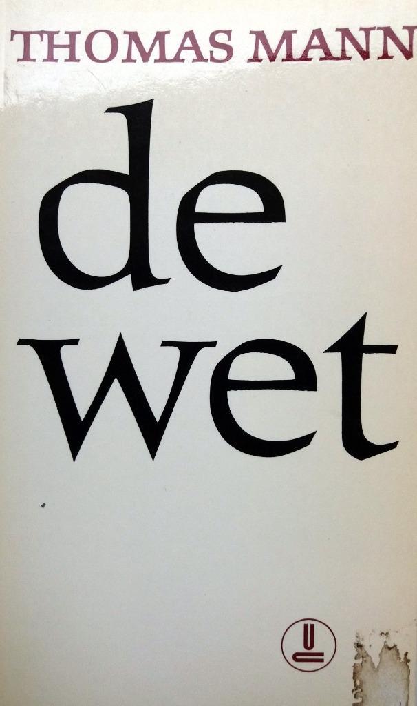 Thomas Mann - De wet, Boeken, Literatuur, Zo goed als nieuw, Europa overig, Ophalen of Verzenden