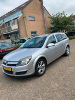 Te koop nette grijze Opel Astra 1.6 16V St.wgn. 2005 met apk, Auto's, Voorwielaandrijving, Zwart, 4 cilinders, Origineel Nederlands