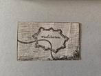 Zeldzame mini gravure Winschoten - authentiek 340jr oud!, Antiek en Kunst, Kunst | Etsen en Gravures, Ophalen of Verzenden