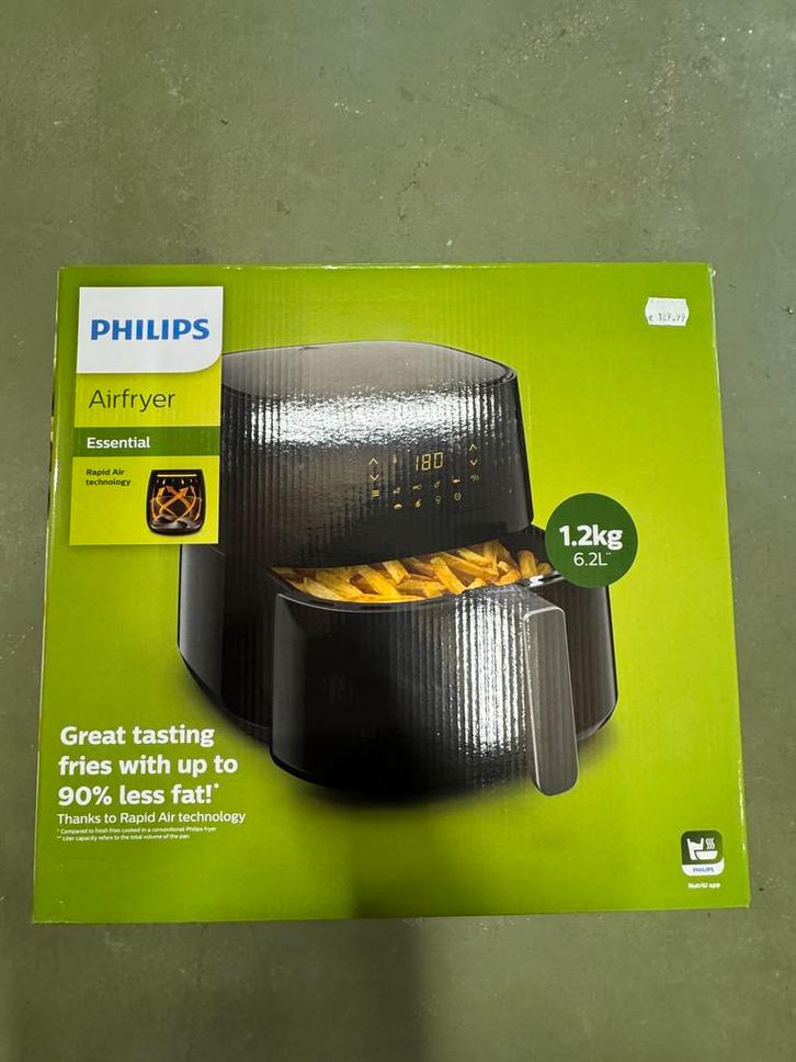 Philips Airfryer Essential 3000 series, Witgoed en Apparatuur, Frituurpannen, Nieuw, 4 liter of meer, Ophalen of Verzenden