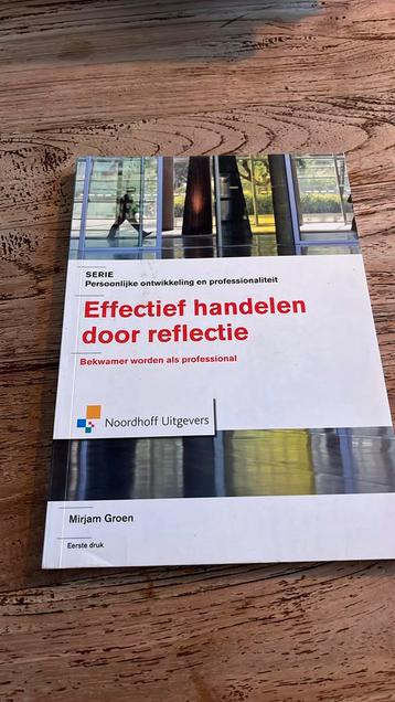 M. Groen - Effectief handelen door reflectie beschikbaar voor biedingen