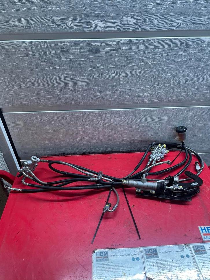 Gilera Fuoco 500 - Remleiding Set + Voetrempomp, Fietsen en Brommers, Brommeronderdelen | Algemeen, Gebruikt, Overige typen, Ophalen of Verzenden