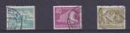 Berlijn MiNr. 121 - 123 serie compleet gestempeld, Ophalen of Verzenden, Overige periodes, Gestempeld