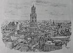 Stad Utrecht...Gezicht op het centrum ..., Ophalen of Verzenden