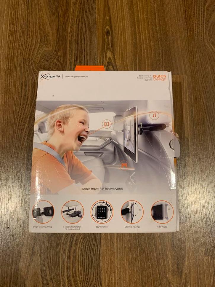 Vogel's Tablet Houder Auto Hoofdsteun, Auto diversen, Auto-accessoires, Zo goed als nieuw, Ophalen of Verzenden