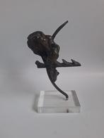 Prachtig abstract bronzen beeld., Ophalen of Verzenden