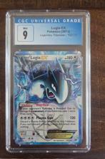 CGC 9 Lugia EX - Legendary Treasures 102/113 Pokémonkaart, Ophalen, Zo goed als nieuw, Losse kaart, Foil
