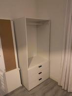 Witte IKEA kledingkast combinatie (PLATSA), Huis en Inrichting, Ophalen, Gebruikt, Minimalistisch modern, 50 tot 100 cm