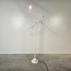 Vintage Italiaanse vloerlamp Mira, Mario Arnaboldi, Gebruikt, Vintage, Ophalen of Verzenden, Metaal