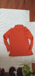 Oranje longsleeve met turtle hals, maat M, Maat 38/40 (M), Keep fun, Oranje, Ophalen of Verzenden