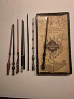 * Harry Potter Toverstokken Verzameling + Marauder’s Map T, Ophalen of Verzenden, Zo goed als nieuw
