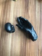 Sculpture Geert Kunen Baby in hand, Ophalen of Verzenden