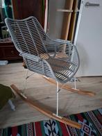 Rotan Schommelstoel - Babykamer/Relaxstoel, Huis en Inrichting, Fauteuils, Ophalen, Riet of Rotan, Zo goed als nieuw, 50 tot 75 cm