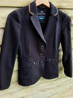 Prachtig zwart/oranje Equiline wedstrijdjasje maat 12/13jr, Ophalen of Verzenden, Zo goed als nieuw, Dressuur, Bovenkleding