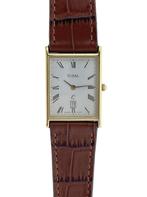 TUSAL Gouden Heren Horloge Dresswatch Quartz - Jaren '90, Overige merken, -, -, Polshorloge