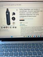 Casfuy Electrische nagelvijl voor honden katten etc., Ophalen of Verzenden, Zo goed als nieuw