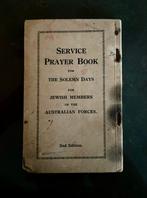 Zeldzaam Joods Gebedenboek Australische Forces 1943, Ophalen of Verzenden, Landmacht, Overige gebieden, Boek of Tijdschrift