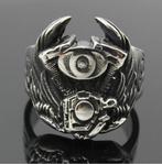 Harley Davidson motorblok  model Twin Cam ring RVS, Sieraden, Tassen en Uiterlijk, Ringen, 20 of groter, IJzer of Staal, Nieuw