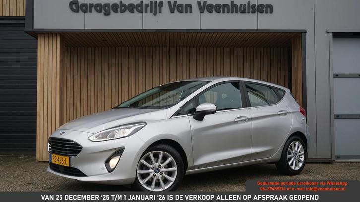Ford Fiesta 1.0 101pk EcoBoost 5Drs Titanium B&O LED A-Camer, Auto's, Ford, Te koop, Fiësta, ABS, Achteruitrijcamera, Adaptive Cruise Control