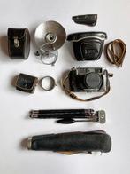 YASHICA Minister vintage Camera, KOBOLD flits, DIA statief, Ophalen of Verzenden, Gebruikt, Spiegelreflex, Overige Merken