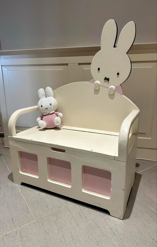 Nijntje Klepbank - Opbergbank voor Kinderen, Kinderen en Baby's, Kinderkamer | Overige Meubels, Gebruikt, Overige typen, Ophalen