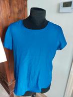 Esmara blauwe top maat M, Maat 38/40 (M), Blauw, Zo goed als nieuw, Korte mouw