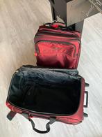 Bordeaux koffers 2 stuks, Ophalen of Verzenden, Gebruikt