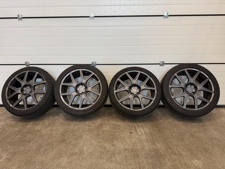 Volvo Polestar Engineered 5x108 velgen met winterbanden, Auto-onderdelen, Banden en Velgen, Banden en Velgen, Winterbanden, 19 inch
