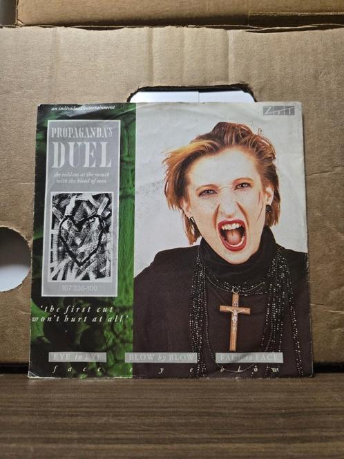Propaganda - Duel, Cd's en Dvd's, Vinyl Singles, Zo goed als nieuw, Single, Pop, 7 inch, Ophalen of Verzenden