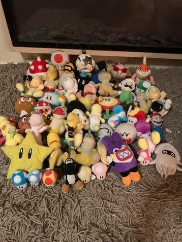 Grote mario knuffels verzameling beschikbaar voor biedingen