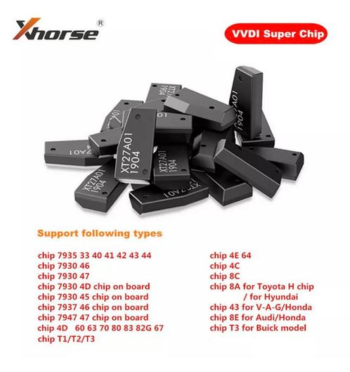 Xhorse super transponder chip voor VVDI / VVDI2 key tool, Auto diversen, Onderhoudsmiddelen, Ophalen of Verzenden