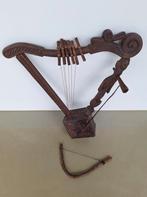 Afrikaans muziekinstrument combi Krar harp met Masenqo viool, Ophalen