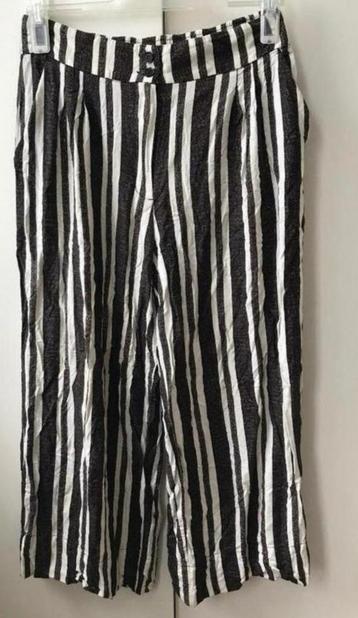 Wide leg crop/ culotte broek H&M maat 42 beschikbaar voor biedingen