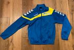 Internos hummel trainingsjack handbal mt 152 blauw geel, Ophalen of Verzenden, Kleding