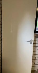 Witte binnendeur - 202x82cm, Ophalen, Gebruikt, 80 tot 100 cm, Binnendeur