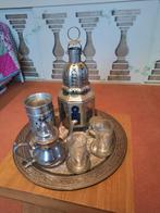Marokkaanse theeset met lamp., Ophalen of Verzenden