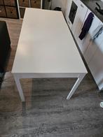 Witte uitschuifbare Ikea tafel (1,20 tot 1,80 x 80) te koop!, Huis en Inrichting, Tafels | Eettafels, Ophalen, 50 tot 100 cm, Zo goed als nieuw