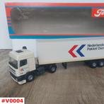 Tekno 1:50 DAF 95 380 vrachtwagen Nederlandse Pakket Dienst, Hobby en Vrije tijd, Modelauto's | 1:50, Ophalen of Verzenden, Zo goed als nieuw