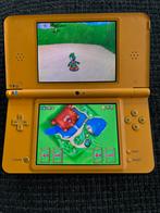 Nintendo dsi xl geel inclusief spel Super Mario 64 DS, Spelcomputers en Games, Spelcomputers | Nintendo 2DS en 3DS, Met games