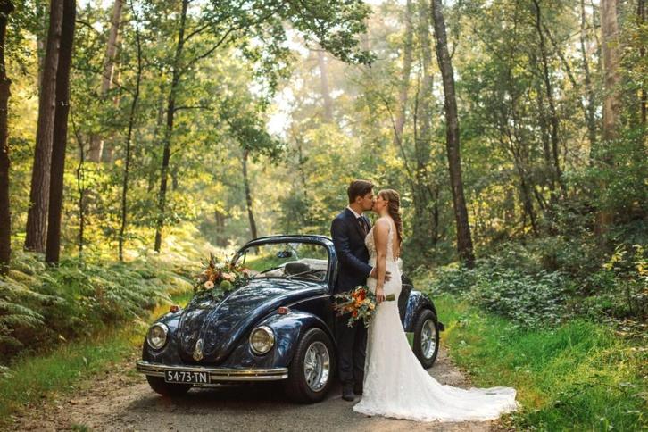 Trouwauto, VW Kever Cabrio, Auto voor bruiloft of Touren, Diensten en Vakmensen, Verhuur | Auto en Motor, Personenauto, Trouwauto