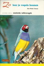 Zo leer je vogels kennen deel 4-Rinke Tolman uitgave Rizla+., Boeken, Verzenden, Zo goed als nieuw, Vogels