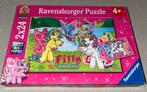 Ravensburger Filly Puzzel 2x24 stukjes, Ophalen, 10 tot 50 stukjes, Zo goed als nieuw, 4 tot 6 jaar