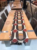 Space age overgordijnen 2 stuks 200 cm lang en 240 cm br, Ophalen of Verzenden