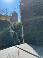 Vintage 80’s staande halogeen lamp, moet weg!, Ophalen, Gebruikt, 150 tot 200 cm