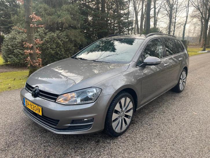 Volkswagen Golf 1.6 TDI 77KW Variant 2015 Grijs, Auto's, Volkswagen, Bedrijf, Golf, ABS, Airbags, Airconditioning, Alarm, Bluetooth