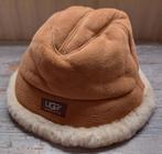 Ugg hoed bucket hat sheepskin hoed muts chestnut O/S, UGG, 55 cm (S, 6⅞ inch) of minder, Hoed, Nieuw
